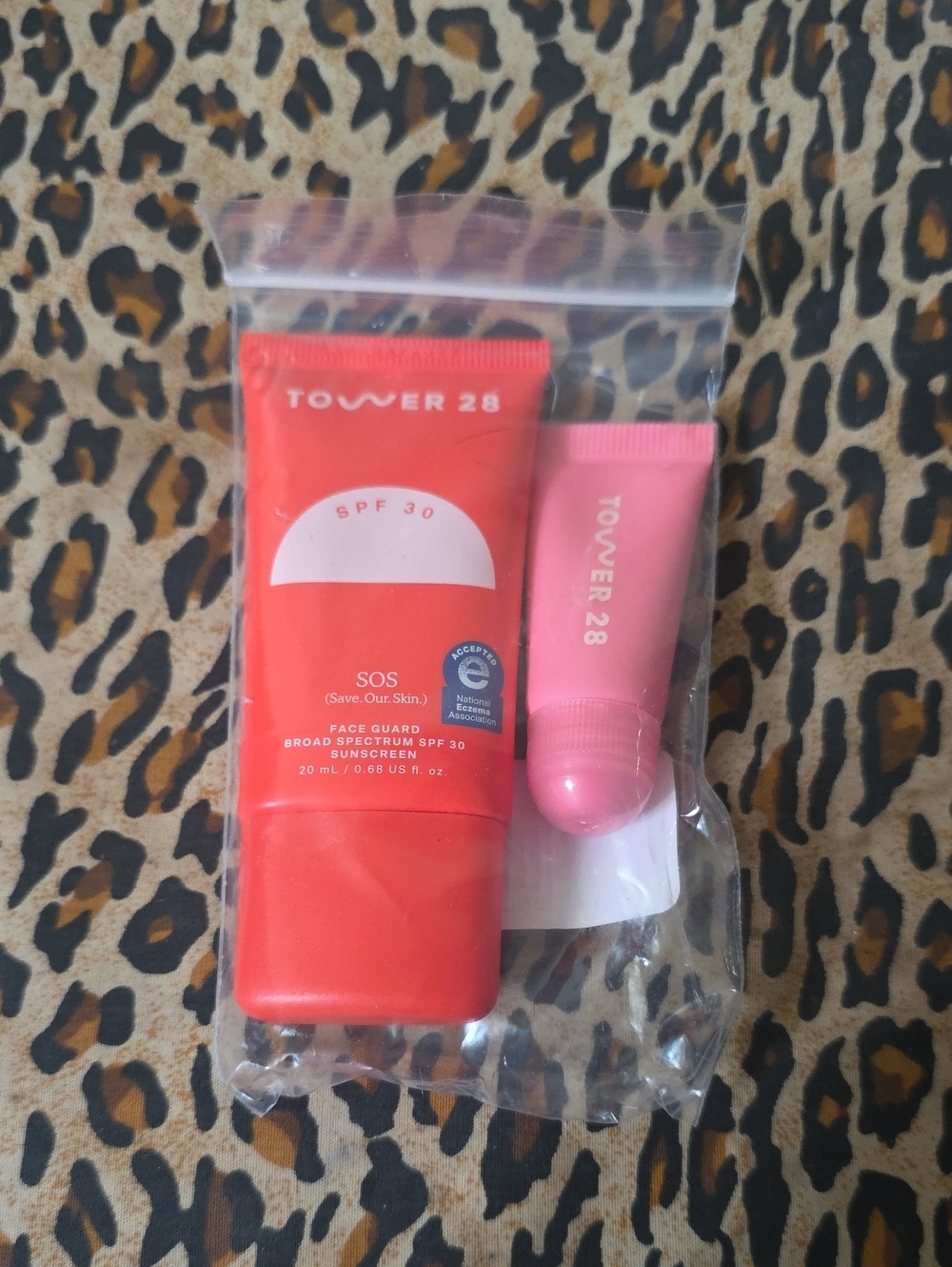 Tower28 SPF 30 SOS Face Guard Sunscreen And Lippie